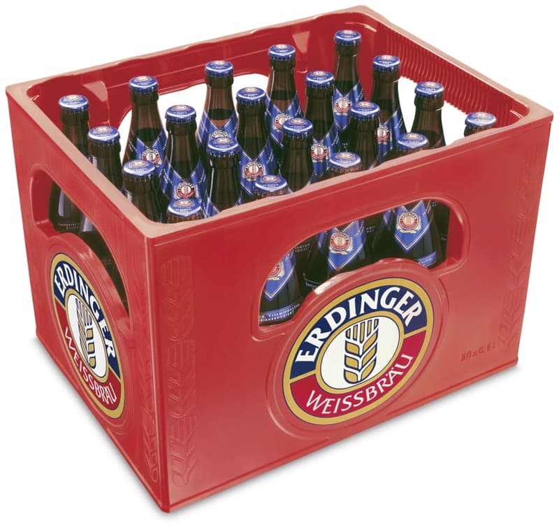 Erdinger Alkoholfrei Kiste 20x0,5 l (MEHRWEG)