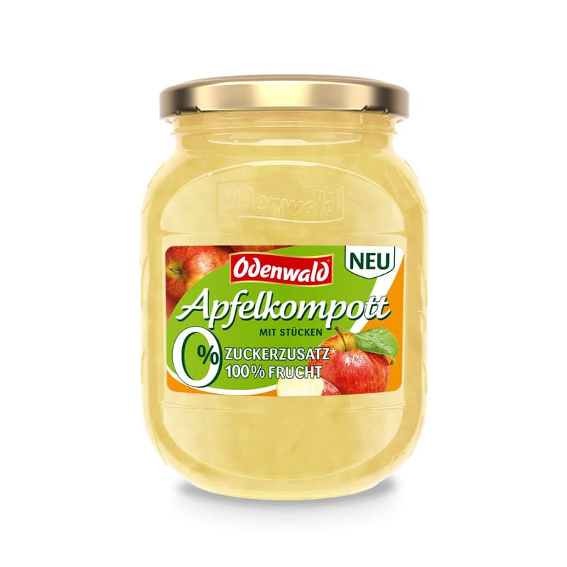 Odenwald Apfelkompott ohne Zucker