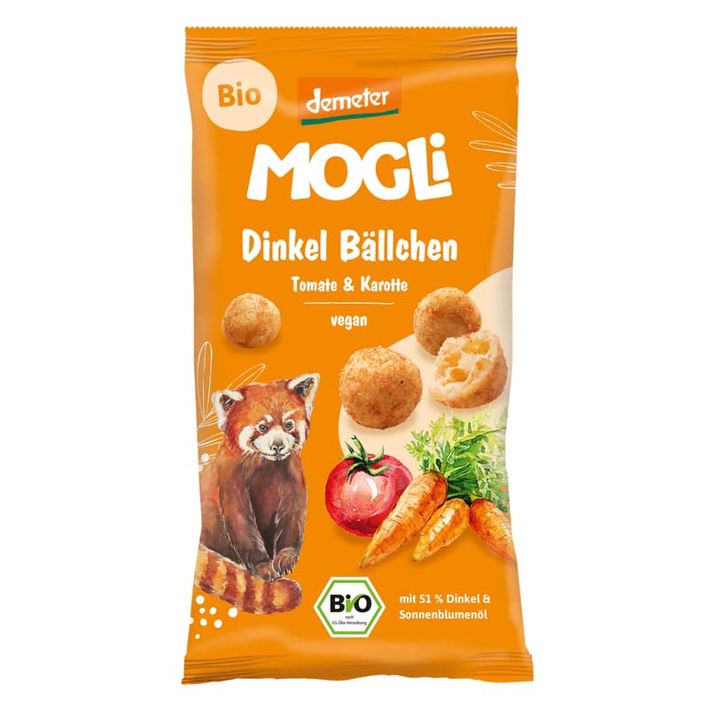 Mogli Demeter Dinkel Bällchen Tomate