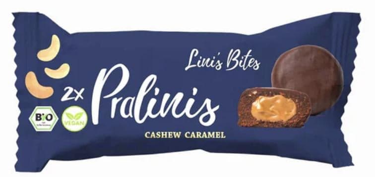 Lini’s Bites BIO Cashew Caramel Pralinis glutenfrei