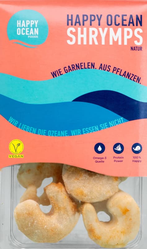Happy Ocean Shrymp Natur pflanzlich (gefroren)