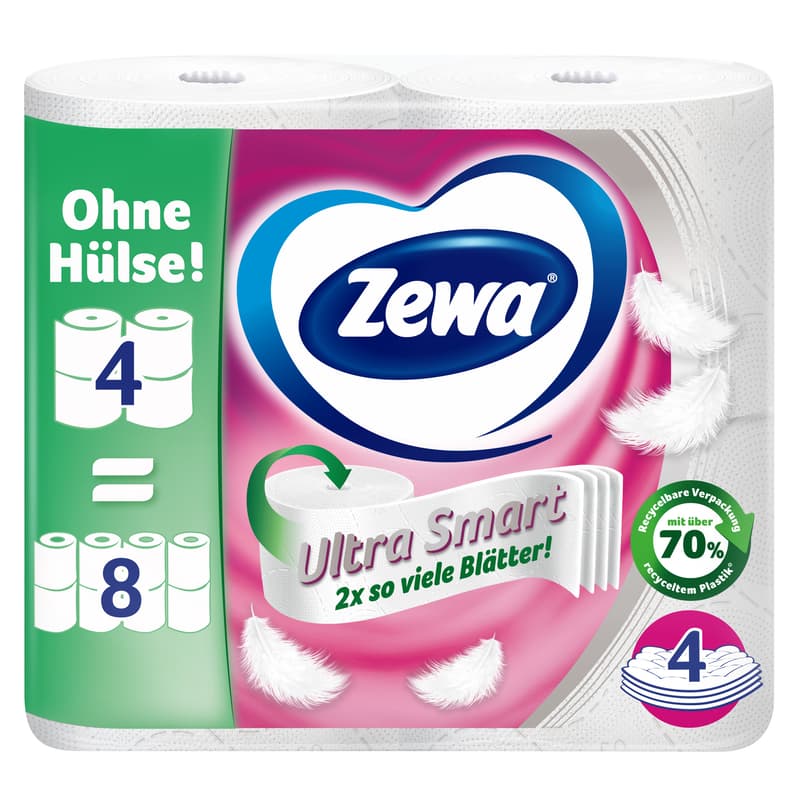 Zewa ultra Smart 4x280 Blatt 4-lagig