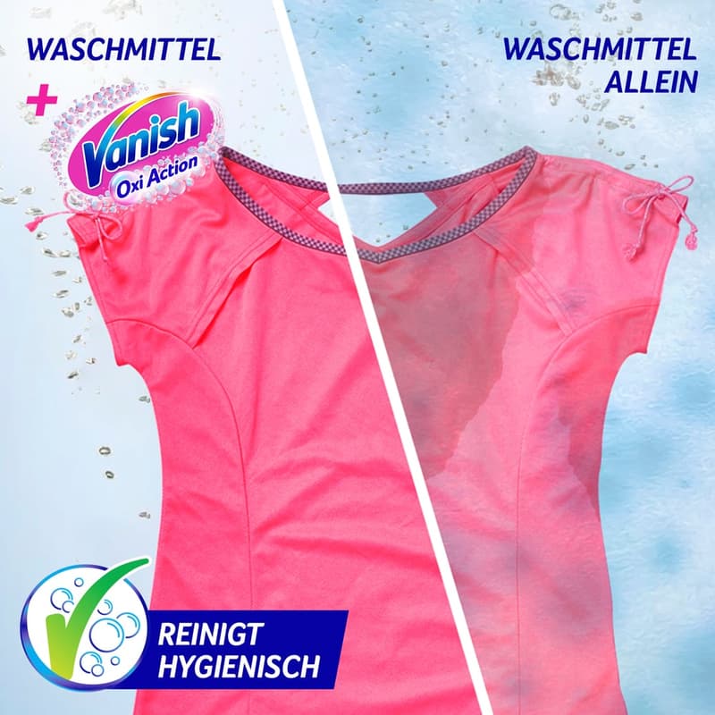 Vanish Gold Oxi Action Pulver Pink