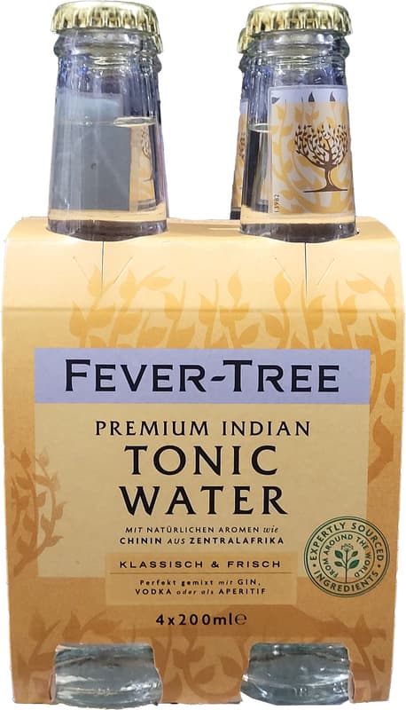 Fever-Tree Indian Tonic Water 4x0,2 l (MEHRWEG)
