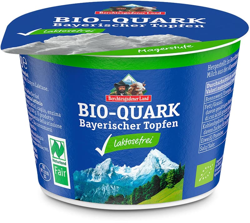 Berchtesgadener Land BIO Quark Magerstufe 1,2% laktosefrei