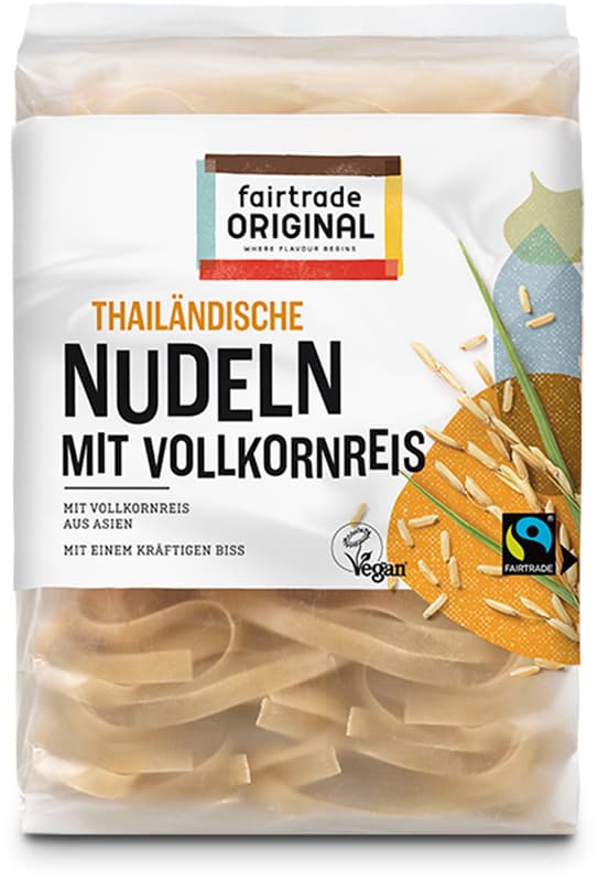 Fairtrade Original BIO Vollkornreisnudeln glutenfrei