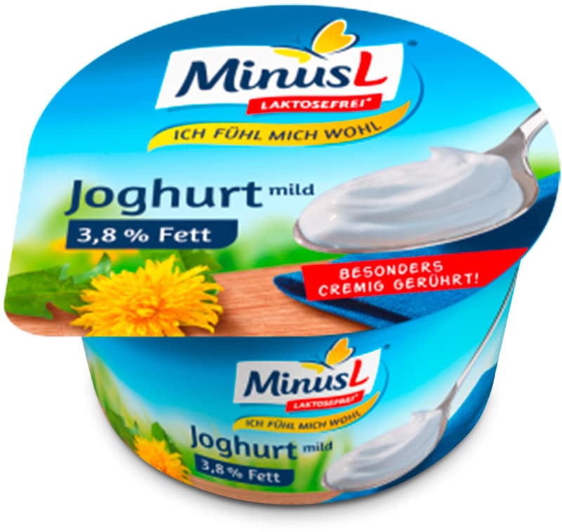 Minus L Joghurt mild 3,8% Fett laktosefrei