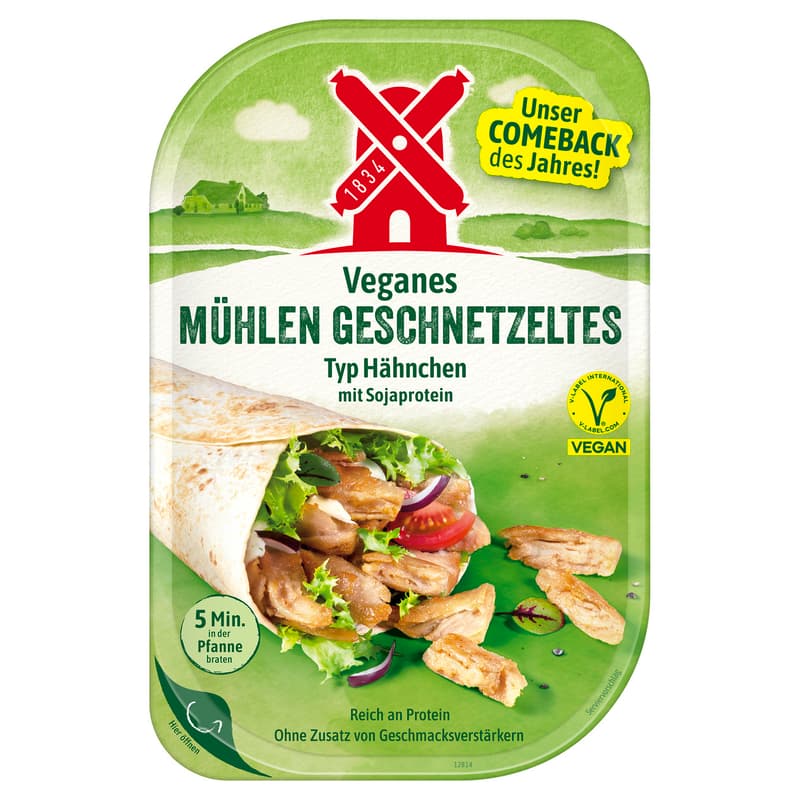 Rügenwalder Mühle Geschnetzeltes Typ Hähnchen VEGAN