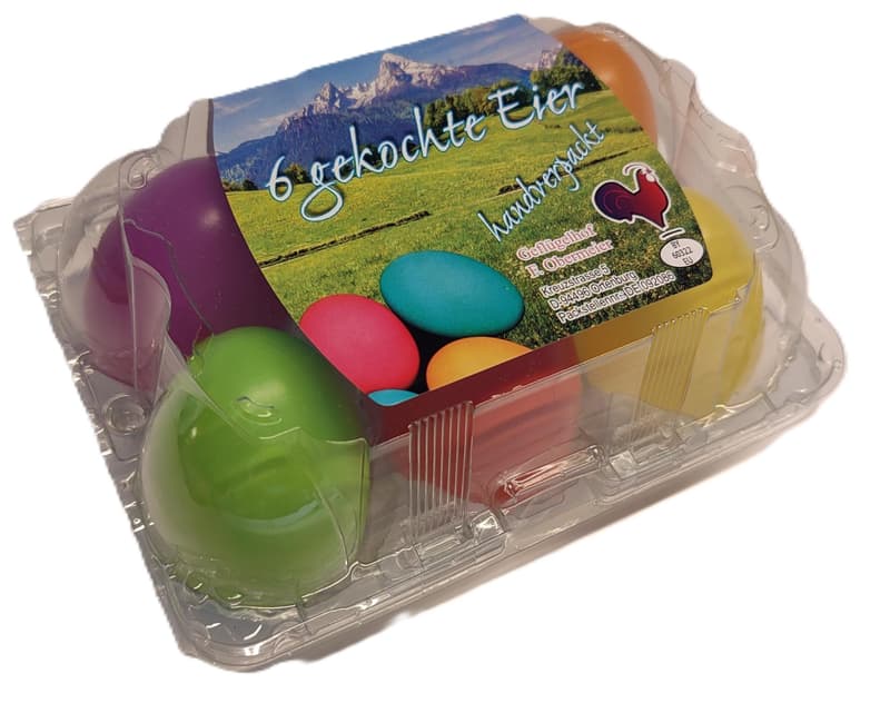 Bunte Eier 6er M/L