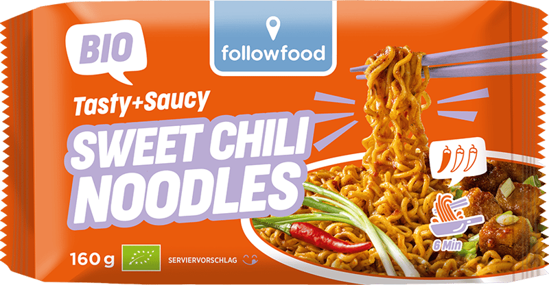 followfood BIO Saucy Sweet Chili Noodles