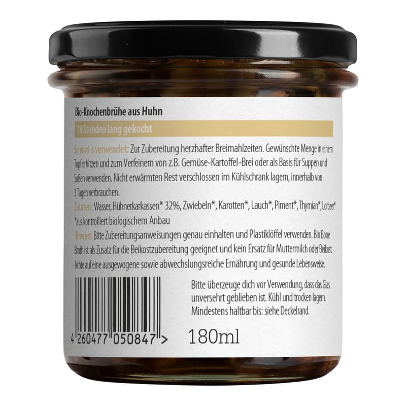 Löwenzahn Organics Bio Bone Broth Huhn