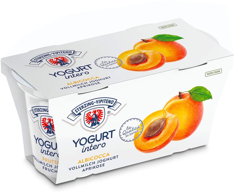 Sterzing Vollmilchjoghurt aus Heumilch Aprikose 2x125g
