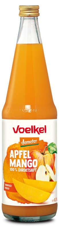 Voelkel DEMETER Apfel Mango (MEHRWEG)