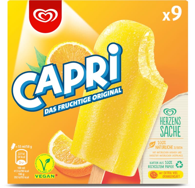 Langnese Capri 9x55ml