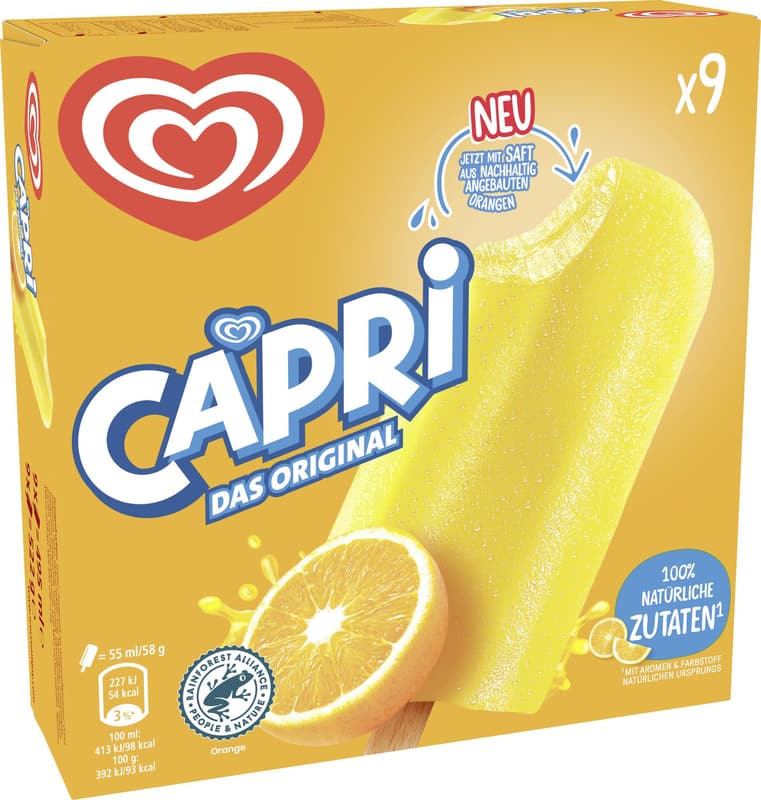 Langnese Capri 9x55ml