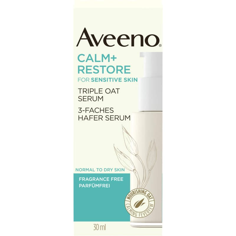 AVEENO Calm+ Restore 3-faches Hafer Serum