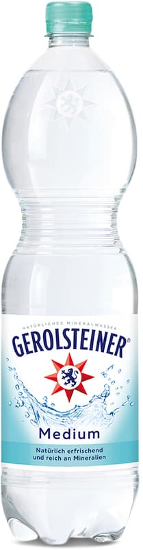 Gerolsteiner Mineral Water Medium 6x1,5 l PET (DISPOSABLE)