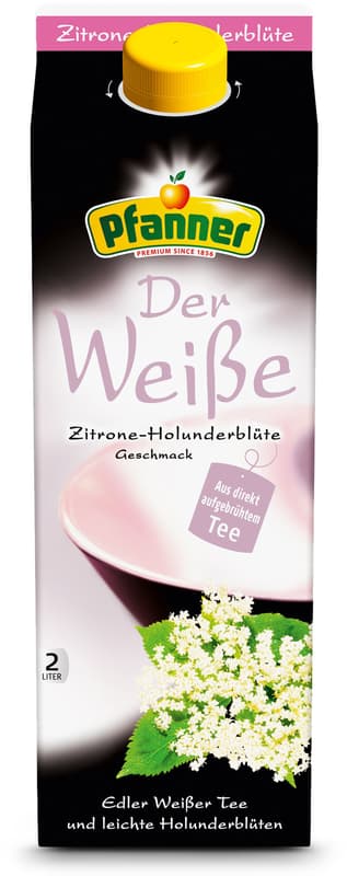 Pfanner Der Weiße Zitrone-Holunderblüte