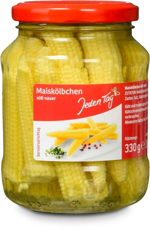 Jeden Tag Maiskölbchen