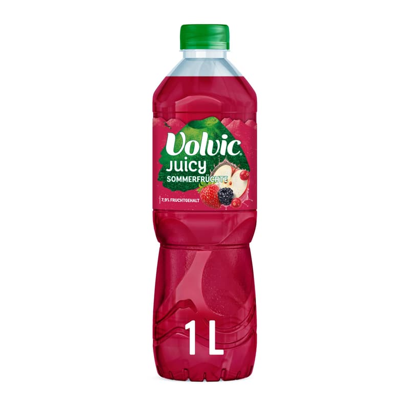 Volvic Juicy Summer Fruits 6x1,0 l PET (ONE WAY)