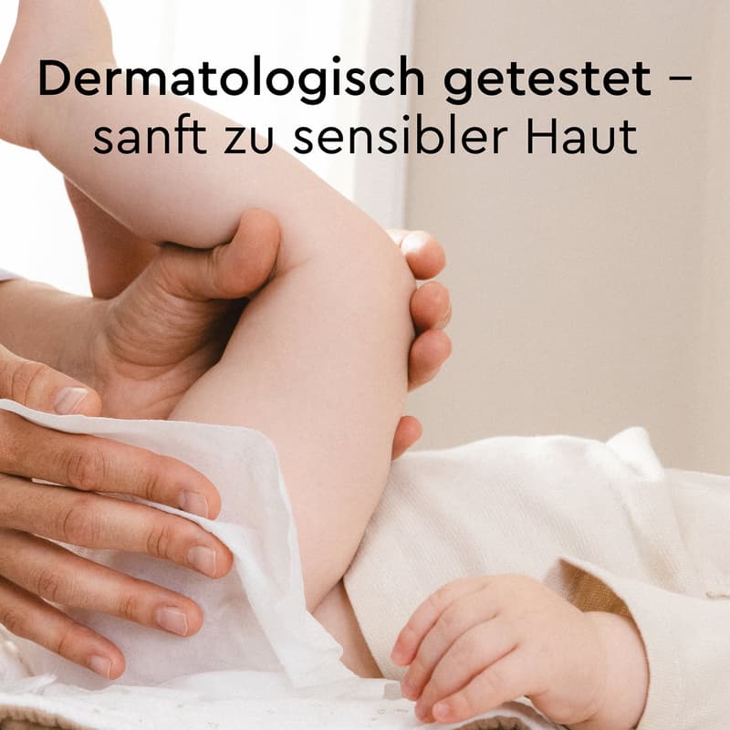 LILLYDOO Feuchttücher mit 99% Wasser, 15 Stück