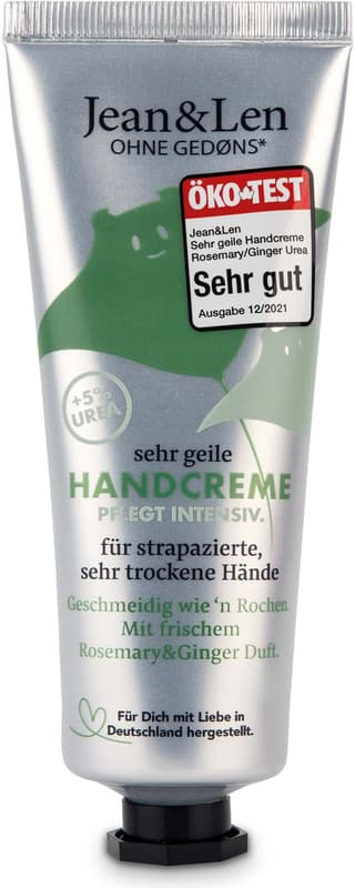 Jean&Len Sehr geile Handcreme Rosemary/Ginger