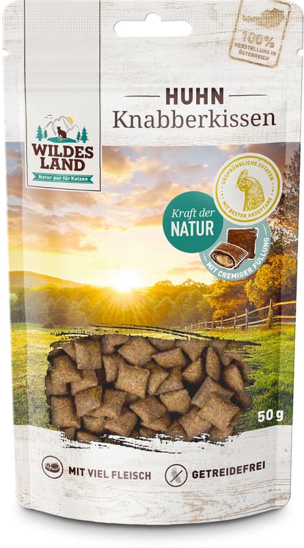 Wildes Land Knabberkissen Huhn