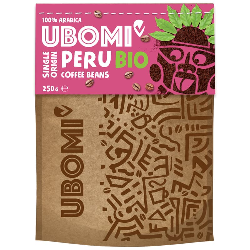 UBOMI BIO Peru 100% Arabica ganze Bohne