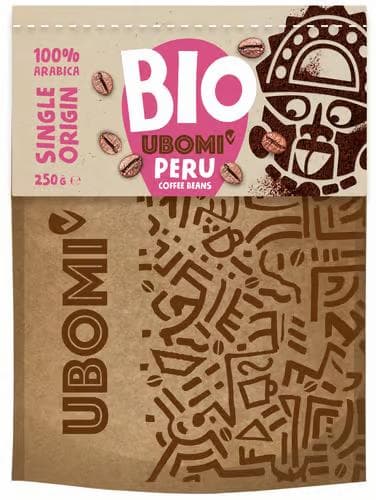 UBOMI BIO Peru 100% Arabica ganze Bohne