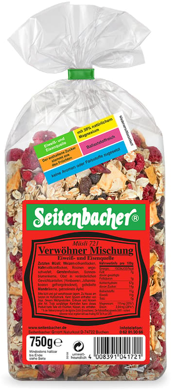 Seitenbacher Verwöhner Müsli