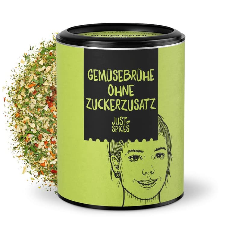 Just Spices Gemüsebrühe ohne Zuckerzusatz