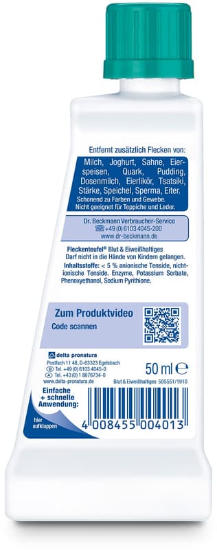 Dr. Beckmann Fleckenteufel Blut