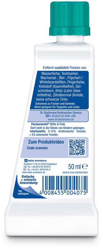 Dr. Beckmann Fleckenteufel Stifte & Tinte