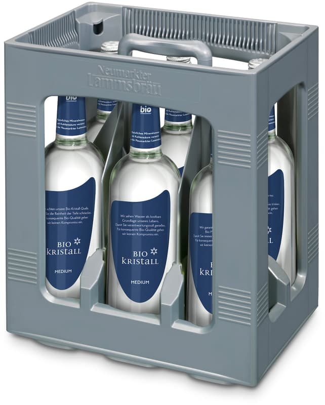 BioKristall BIO medium crate 6x0,75 l glass (MOREWEG)