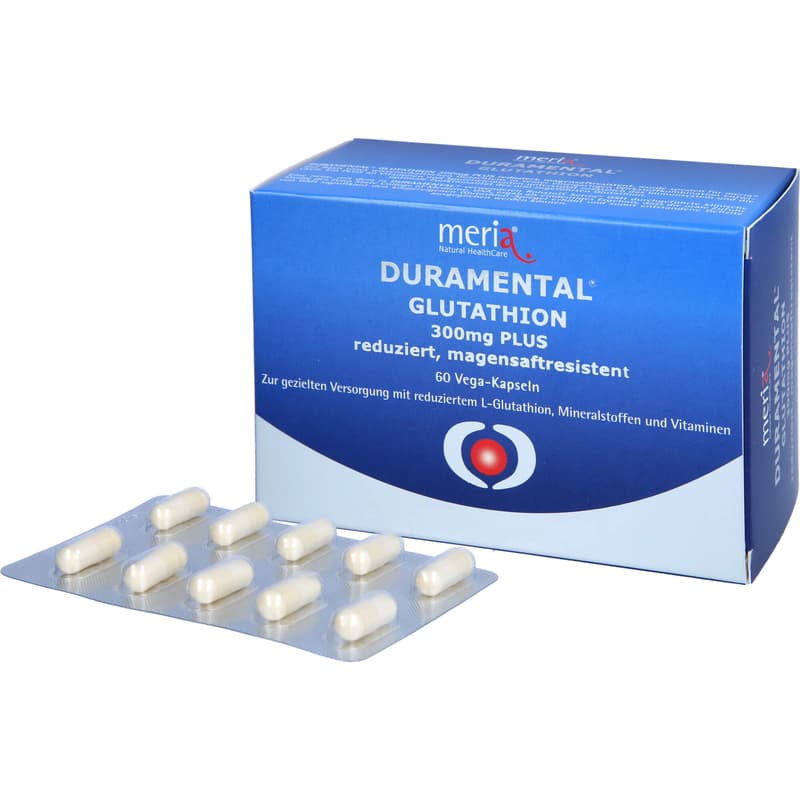 DURAMENTAL Glutathion 300 mg PLUS magensaftr.Kaps.