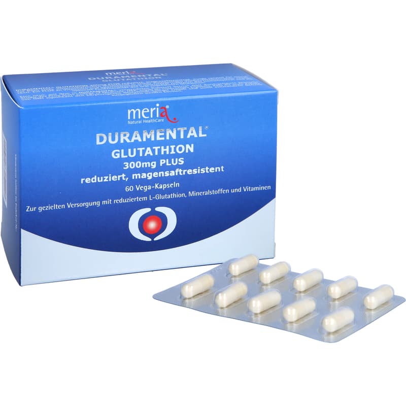 DURAMENTAL Glutathion 300 mg PLUS magensaftr.Kaps.