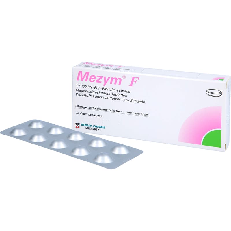 MEZYM F magensaftresistente Tabletten