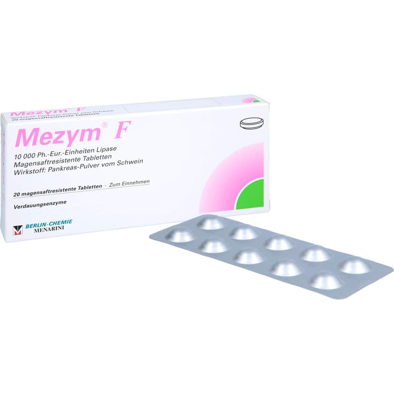 MEZYM F magensaftresistente Tabletten