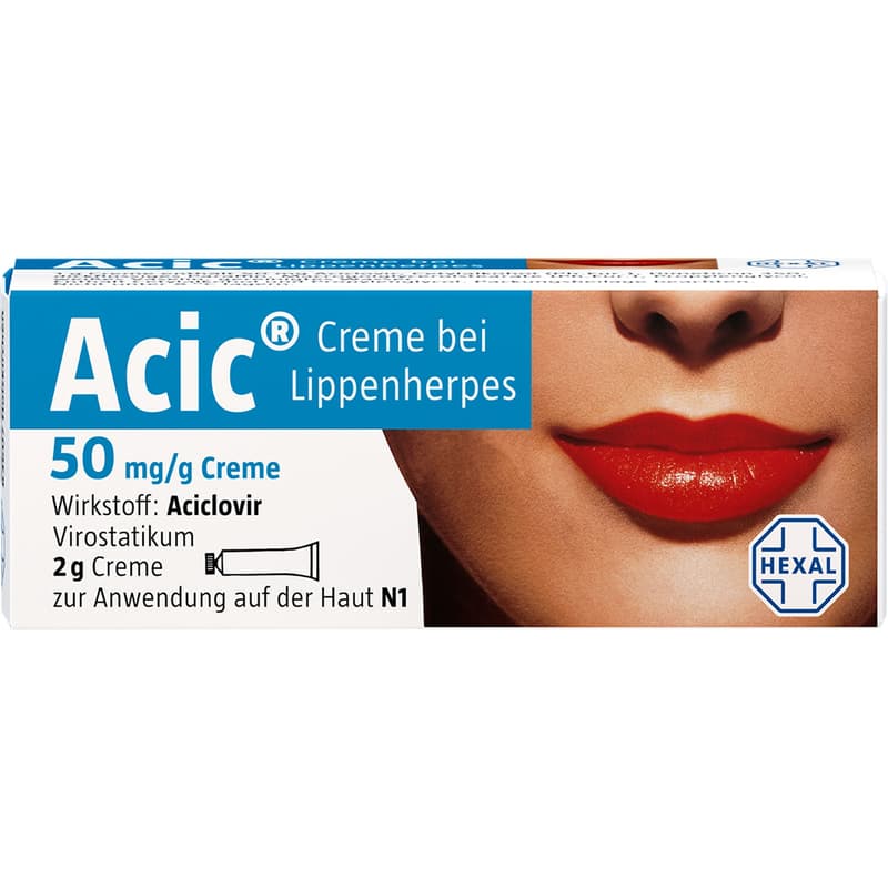 ACIC Creme bei Lippenherpes