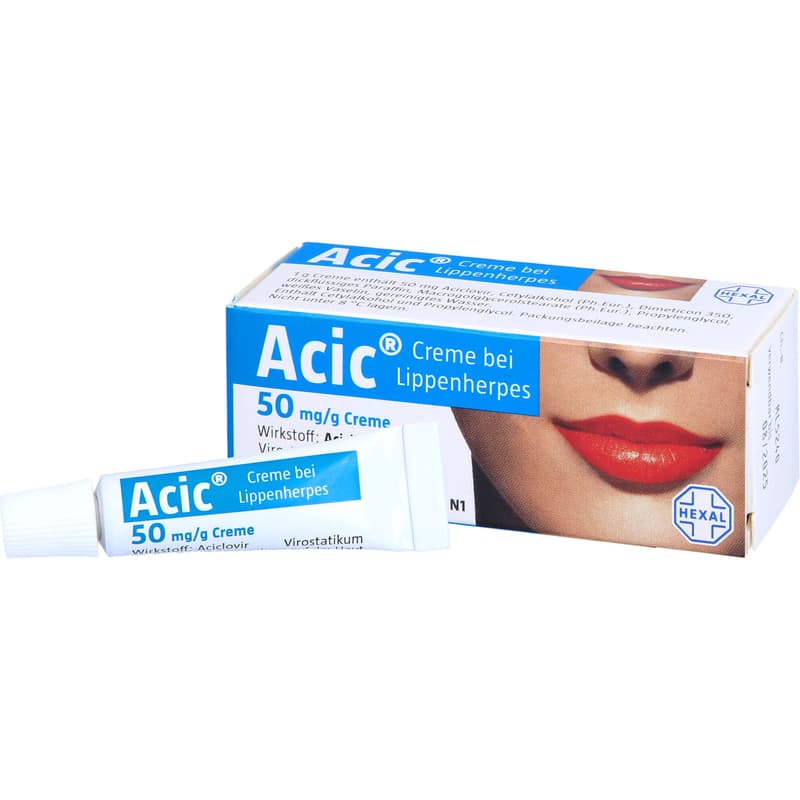 ACIC Creme bei Lippenherpes