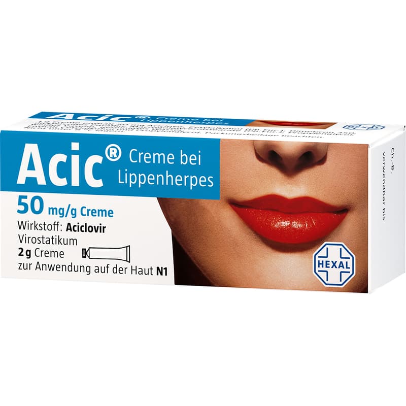 ACIC Creme bei Lippenherpes