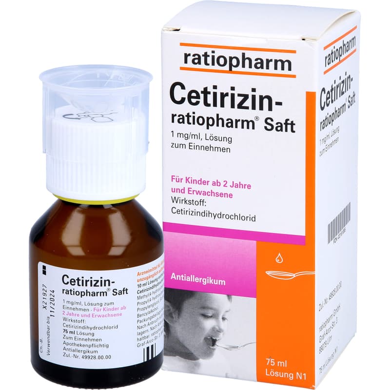 CETIRIZIN-ratiopharm Saft
