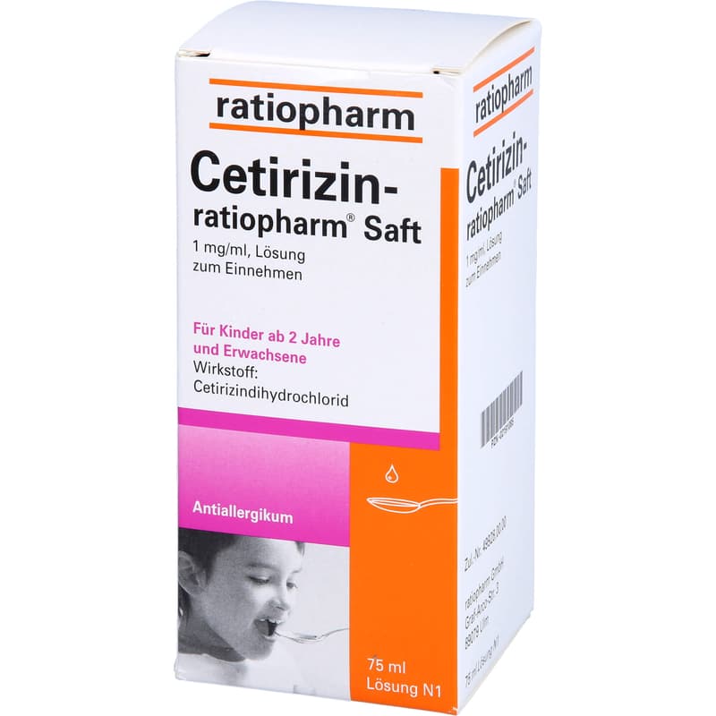 CETIRIZIN-ratiopharm Saft