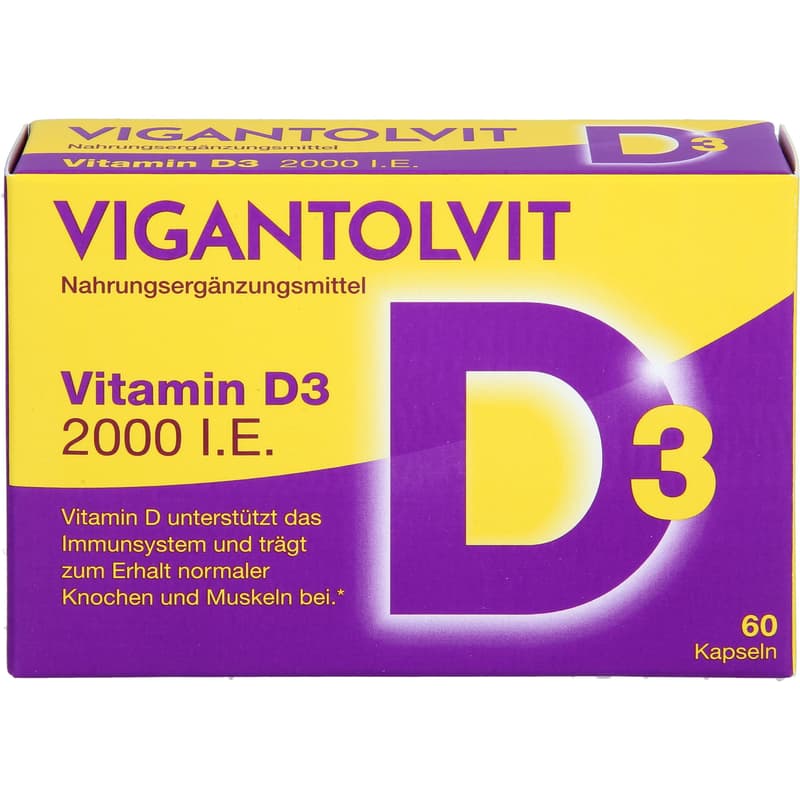 VIGANTOLVIT 2000 I.E. Vitamin D3 Weichkapseln
