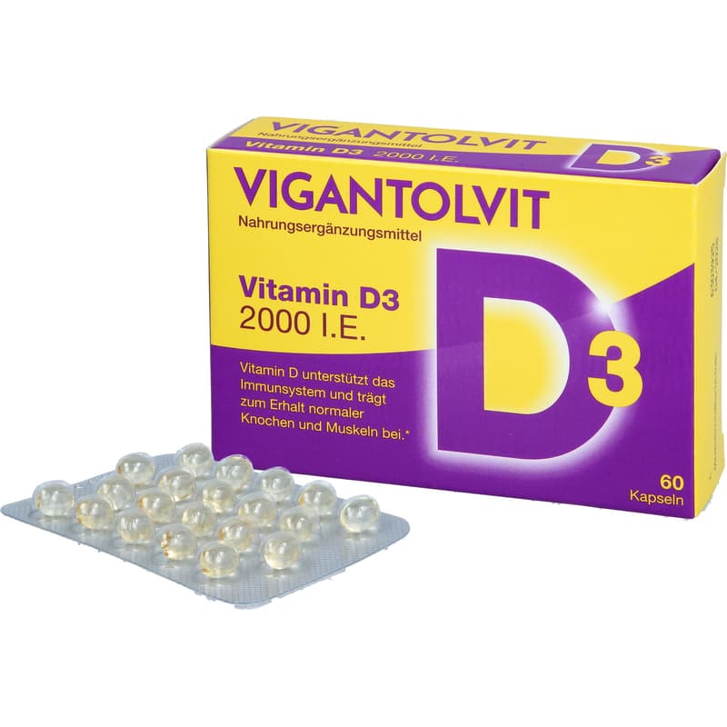 VIGANTOLVIT 2000 I.E. Vitamin D3 Weichkapseln
