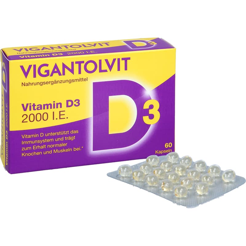VIGANTOLVIT 2000 I.E. Vitamin D3 Weichkapseln