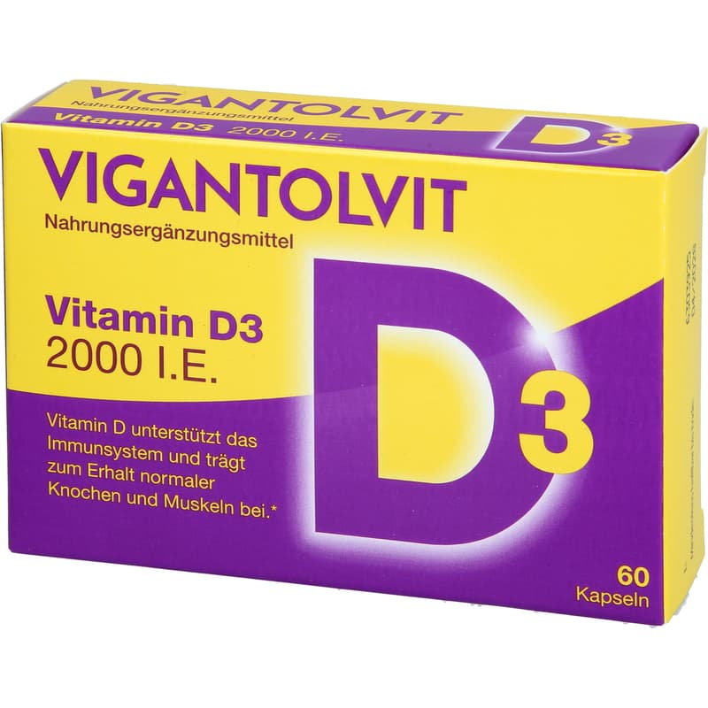 VIGANTOLVIT 2000 I.E. Vitamin D3 Weichkapseln
