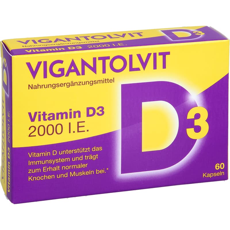 VIGANTOLVIT 2000 I.E. Vitamin D3 Weichkapseln