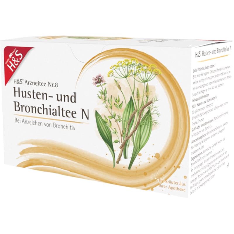 H&S Husten- und Bronchialtee N Filterbeutel