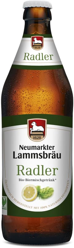 Lammsbräu BIO Radler Kiste 10x0,5 l (MEHRWEG)